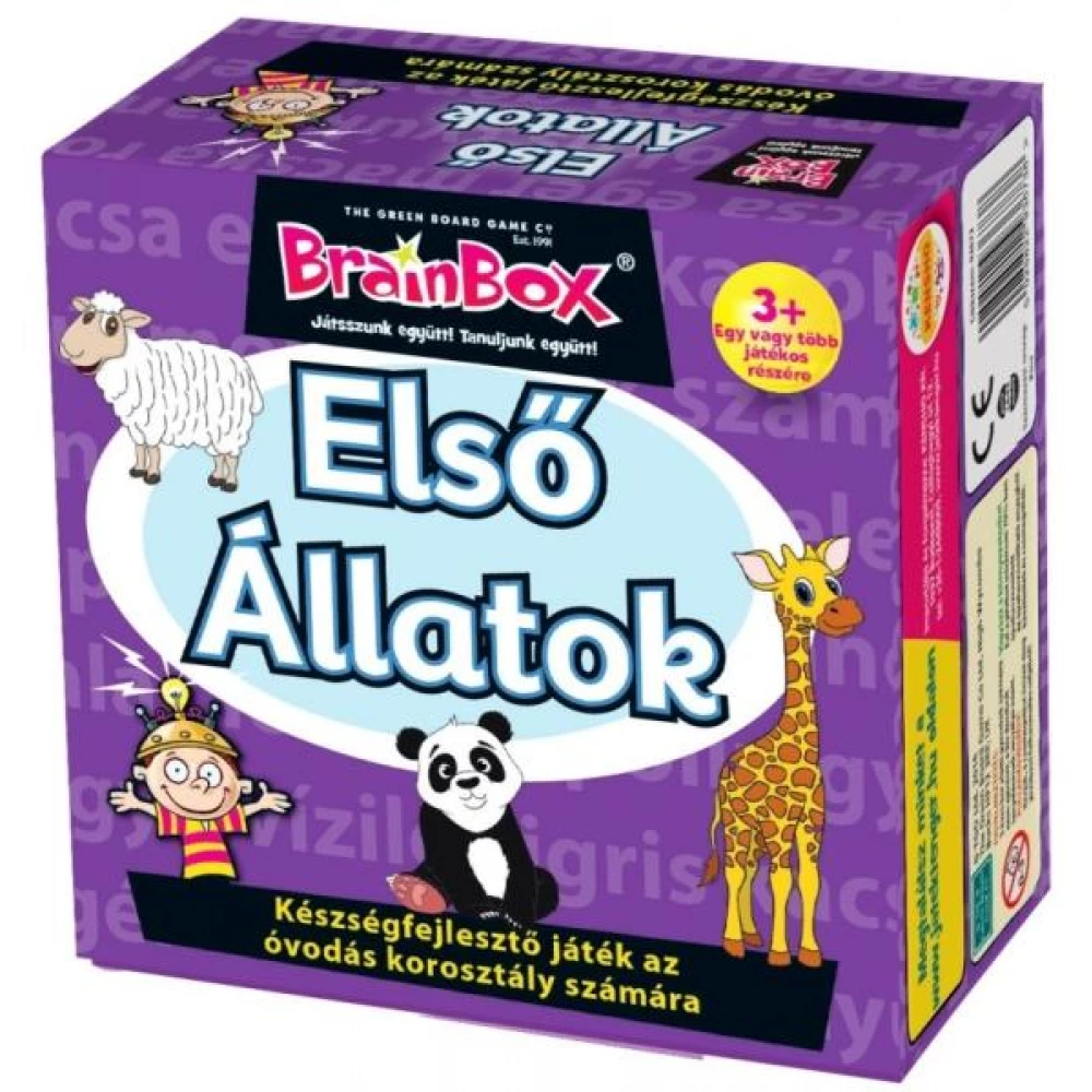 BRAINBOX Első állatok kártyajáték