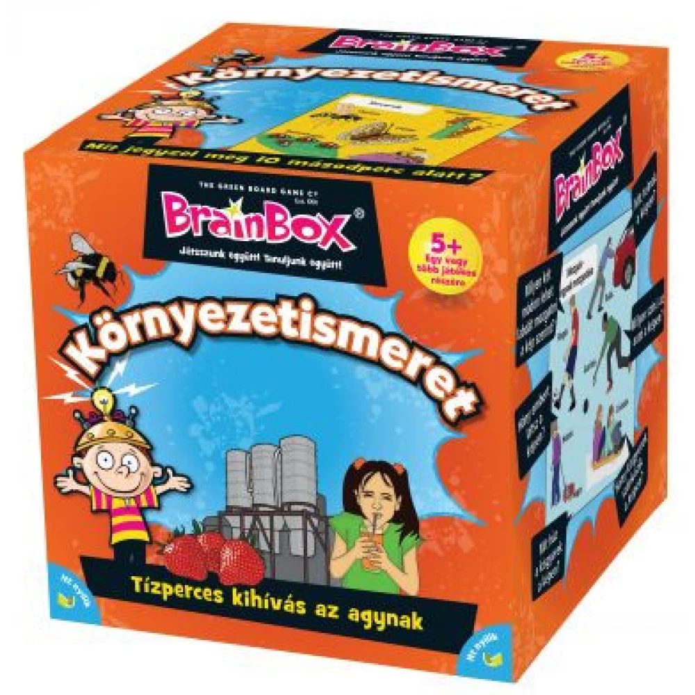 BRAINBOX Környezetismeret kártyajáték