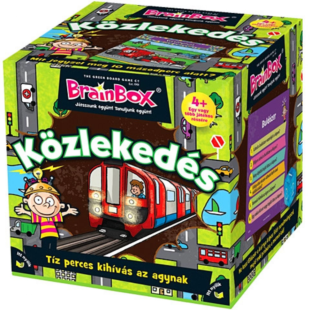 BRAINBOX Közlekedés kártyajáték