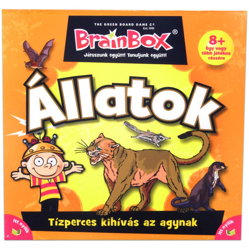 BRAINBOX Állatok kártyajáték
