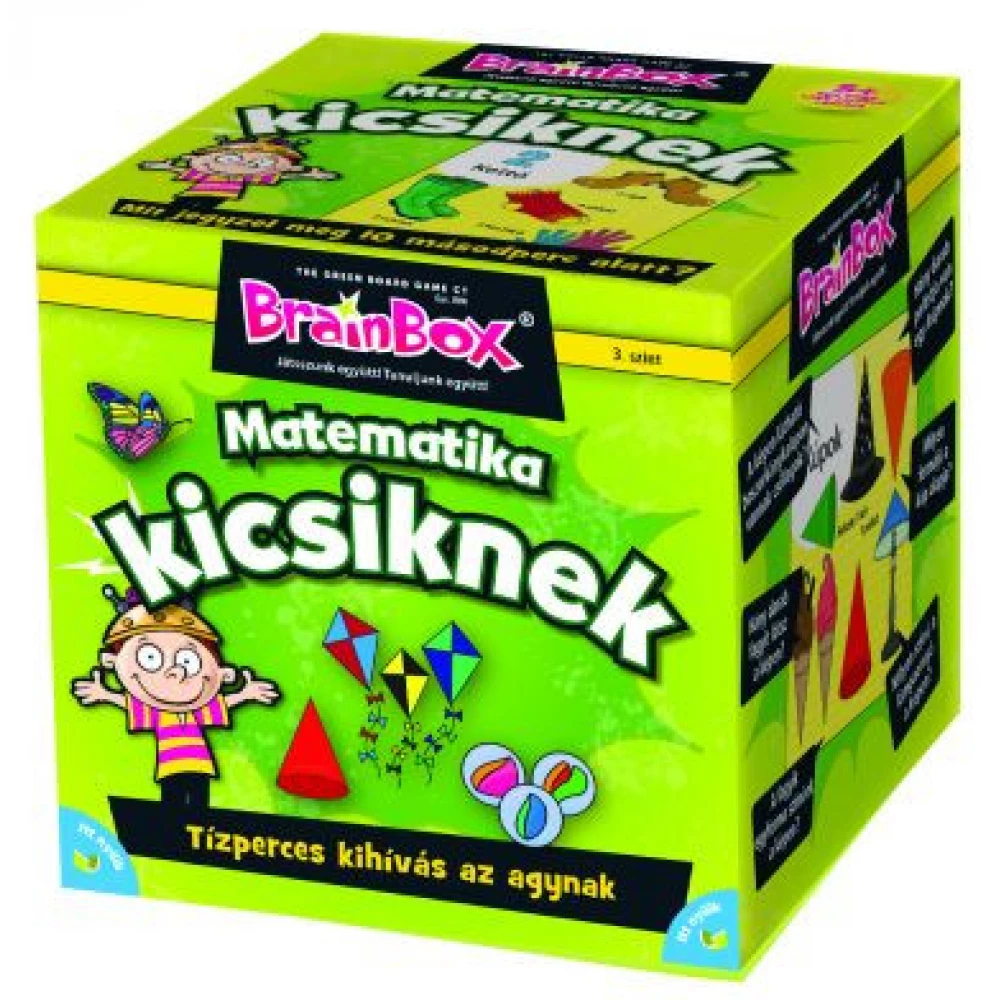 BRAINBOX Matematika kicsiknek kártyajáték