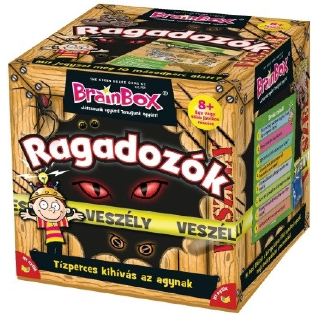 BRAINBOX Ragadozók kártyajáték