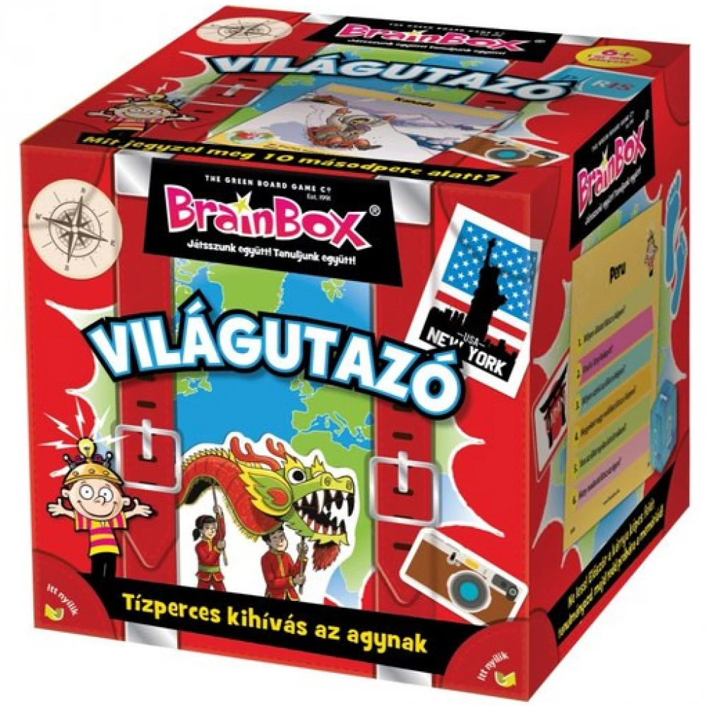 BRAINBOX Világutazó kártyajáték