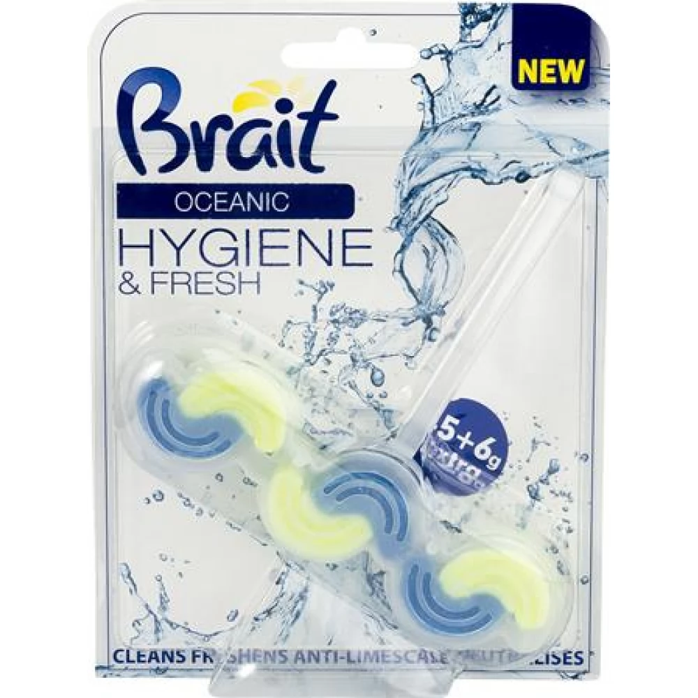 Brait 12734 WC tisztító blokk 45g óceán
