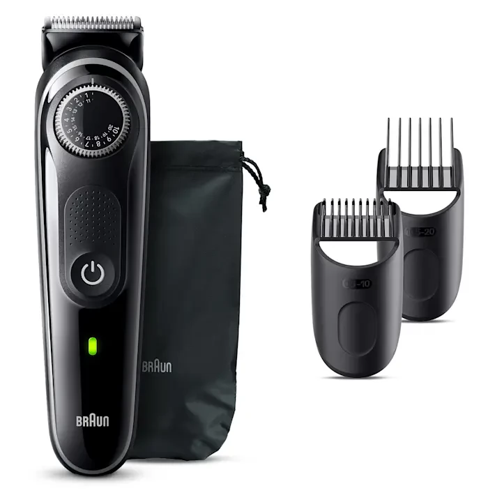 BRAUN BT3440 Beard trimmer 3 Szakállvágó 4 formázó eszközzel