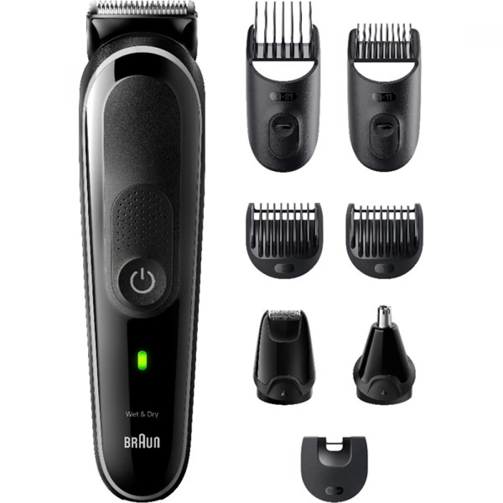 BRAUN BT7420 Pro Beard Trimmer 7 Szakállvágó 8 tartozékkal szürke