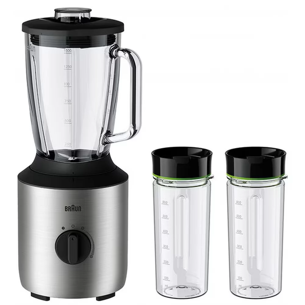 BRAUN JB 3272 SI PowerBlend 3 Turmixgép 800W 1.5L ezüst/fekete