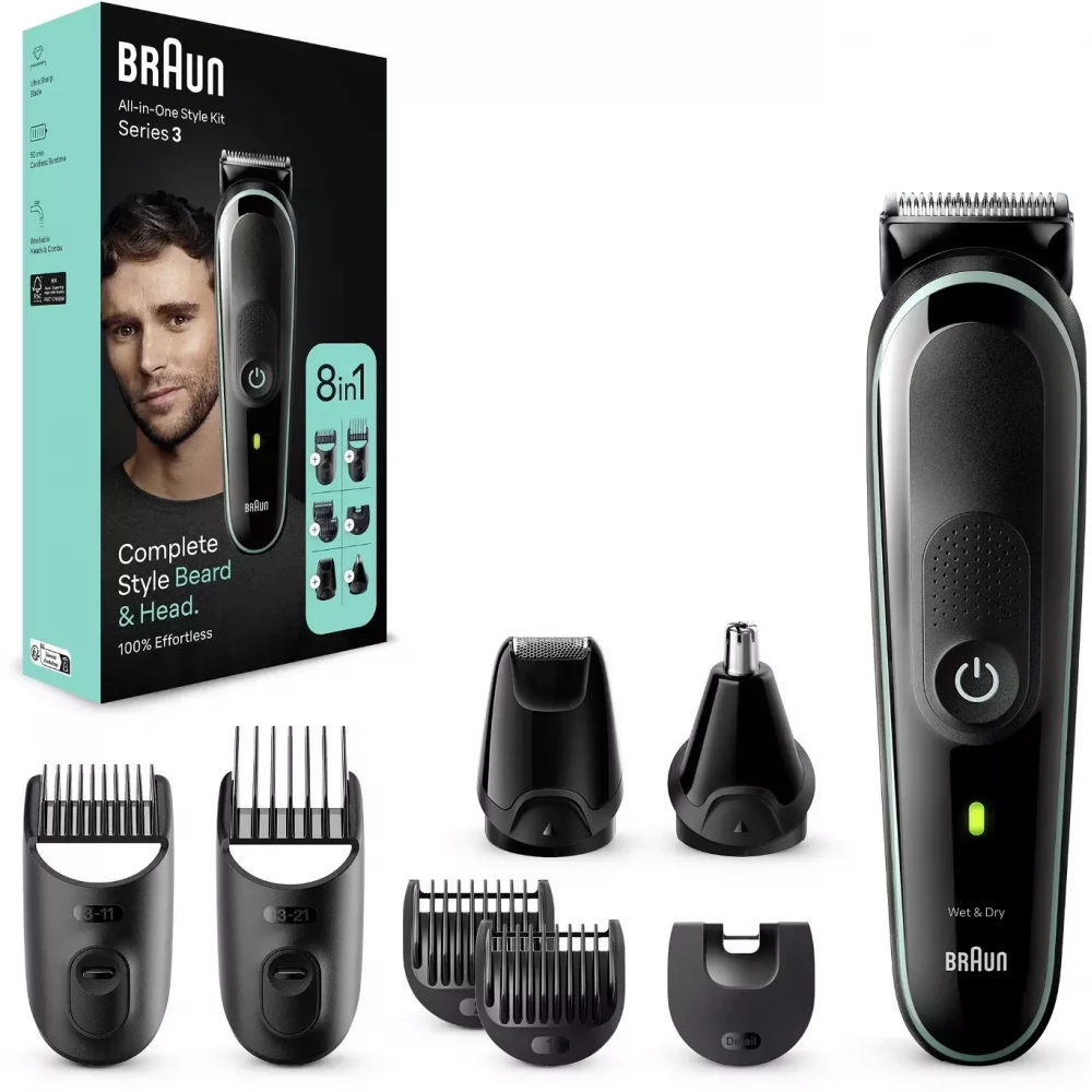BRAUN MGK3440 Multifunkciós testszőrzet ápoló 8 in 1