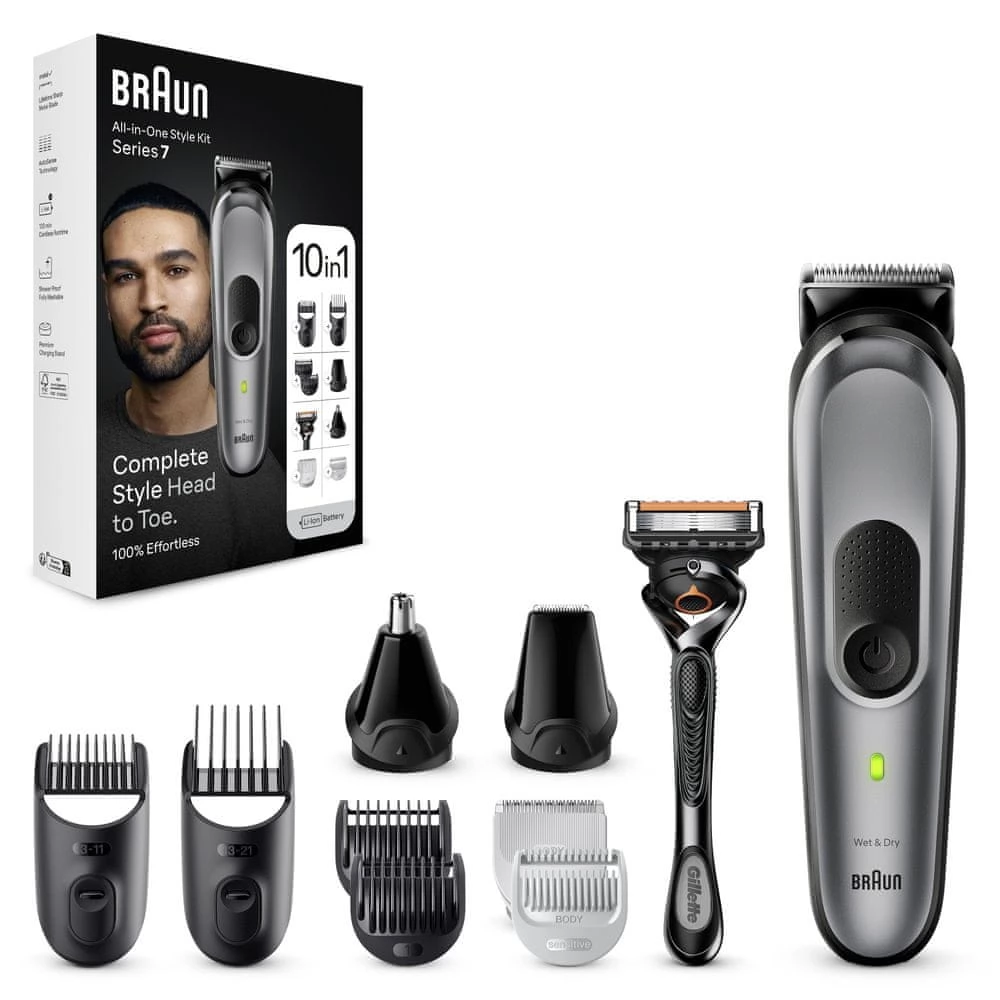 BRAUN MGK7420 10in1 Multifunkciós testszőrzet ápoló