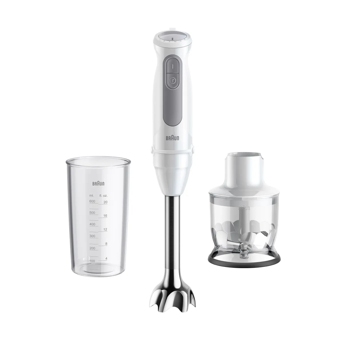 BRAUN MQ50201MWH MultiQuick 5 Botmixer Fehér