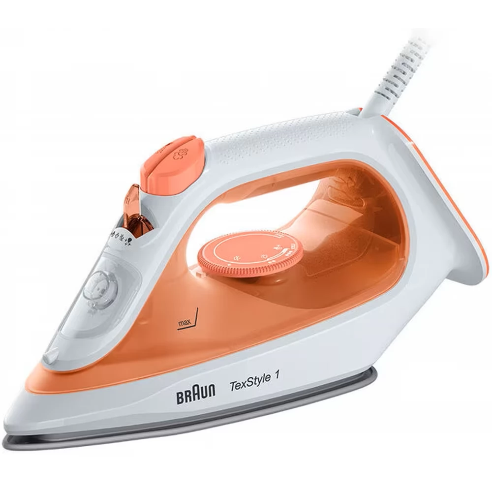 BRAUN SI1009OR TexStyle 1 gőzölős vasaló SI 1009 1900 W narancssárga / fehér