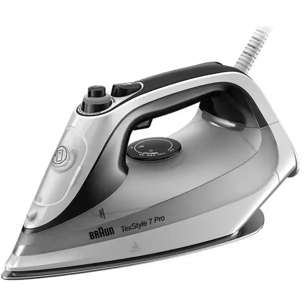 BRAUN SI7149WB TexStyle 7 Pro SI 7149 Vasaló gőzölős fehér / fekete
