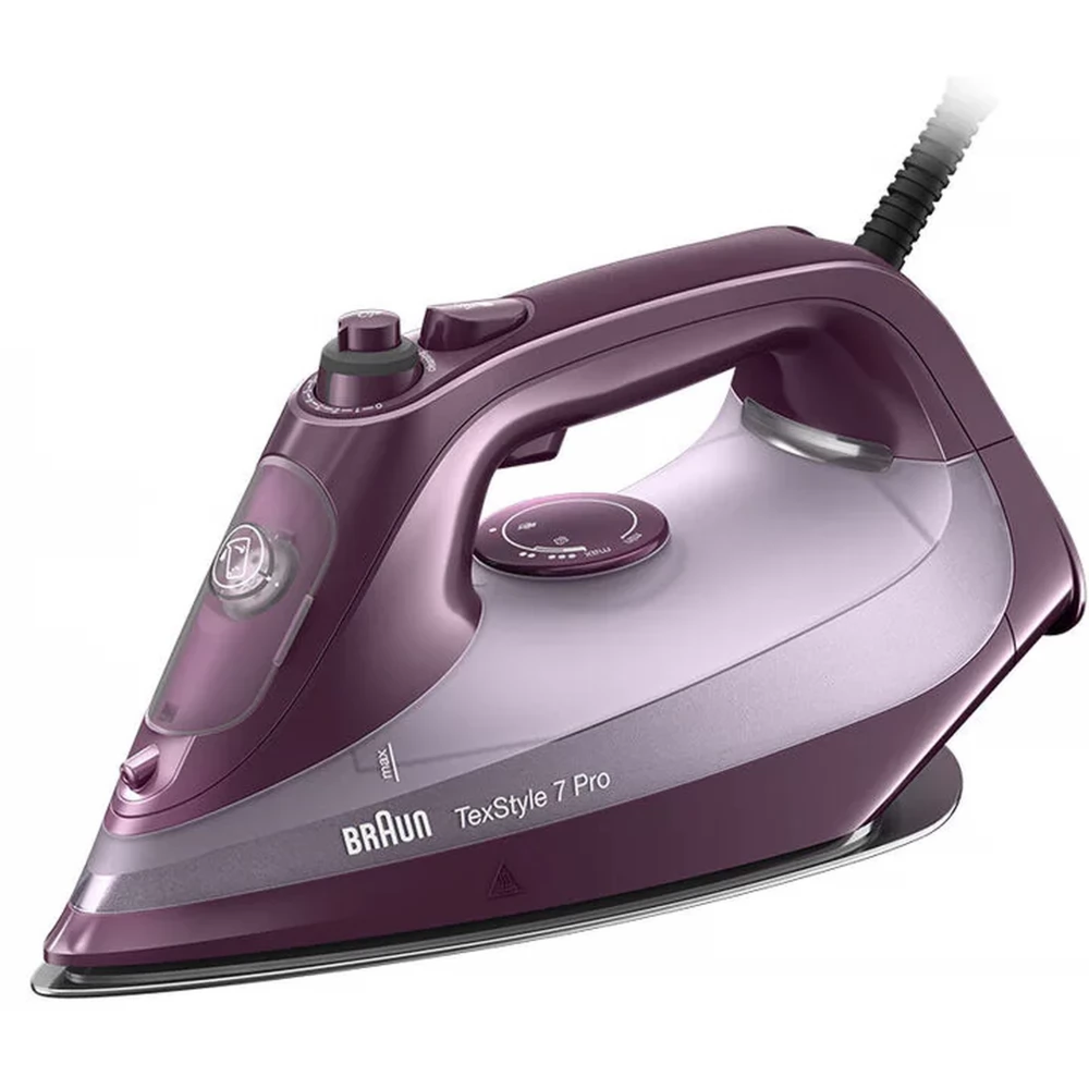 BRAUN SI7181VI TexStyle 7 Pro gőzölős vasaló bíbor