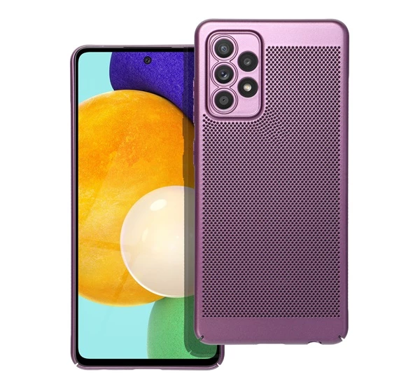 Breezy Samsung Galaxy A52 5G/A52 LTE ( 4G )/A52s 5G műanyag tok lila