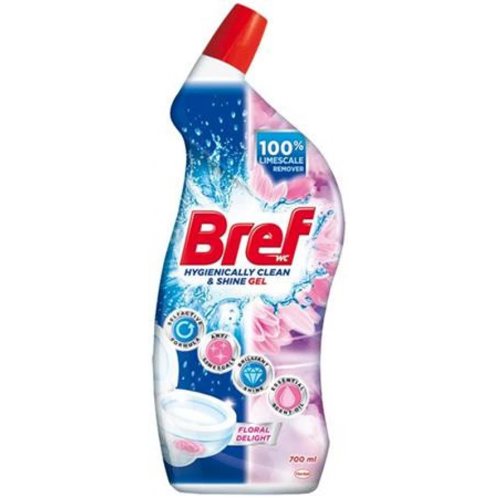 BREF 31140341 WC-tisztítógél virág 700 ml
