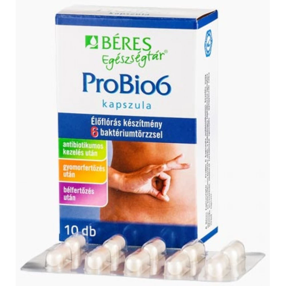 BÉRES Béres probio 6 kapszula 10 db