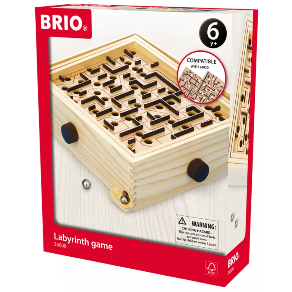 BRIO Fa labirintus játék