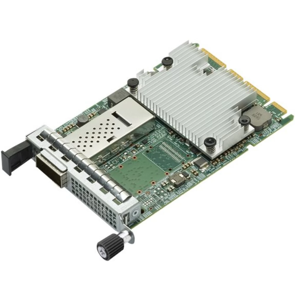 BROADCOM BCM957504-N1100G Single-Port 100 Gb/s QSFP56 Ethernet PCI Express 4.0 x16 OCP 3.0 SFF Network Adapter