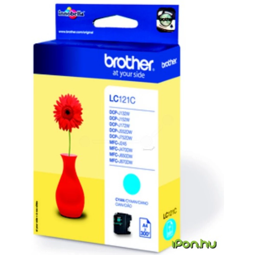 BROTHER LC121C EREDETI