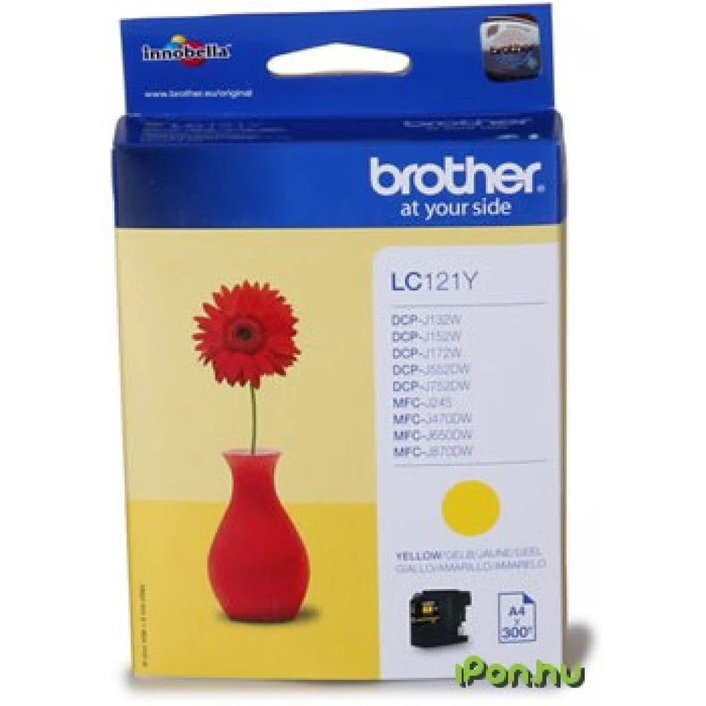 BROTHER LC121Y EREDETI