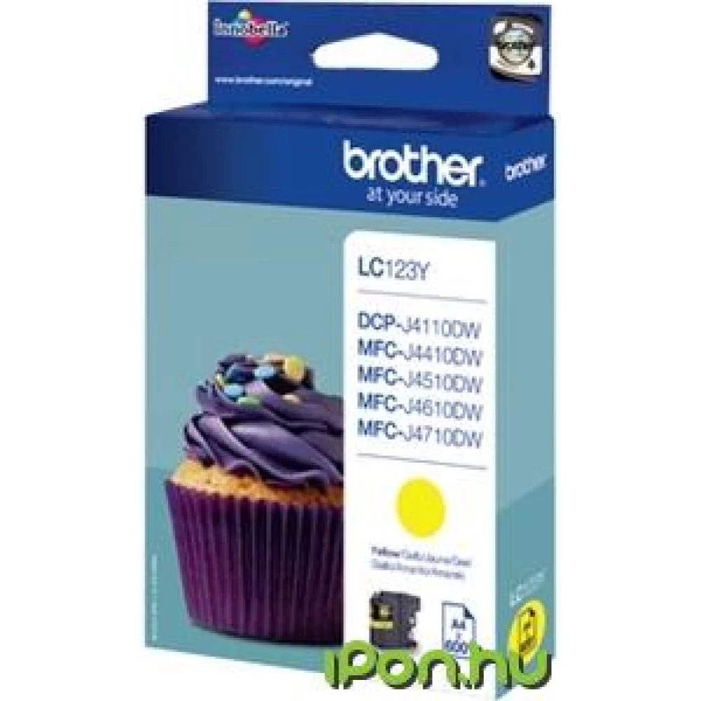 BROTHER LC123Y EREDETI
