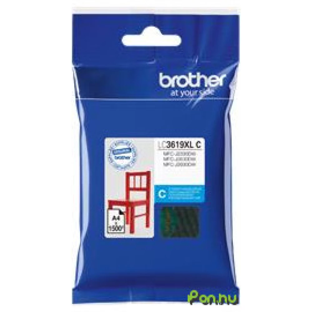 BROTHER LC3619 XL C EREDETI