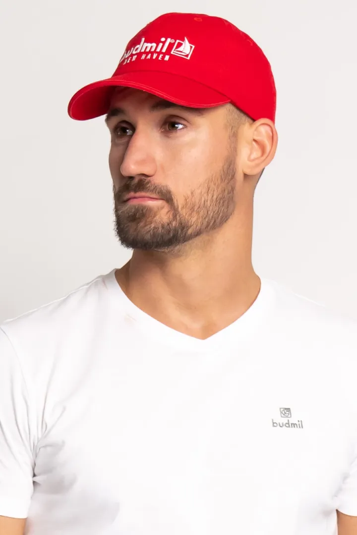 BUDMIL Baseball sapka Férfi piros