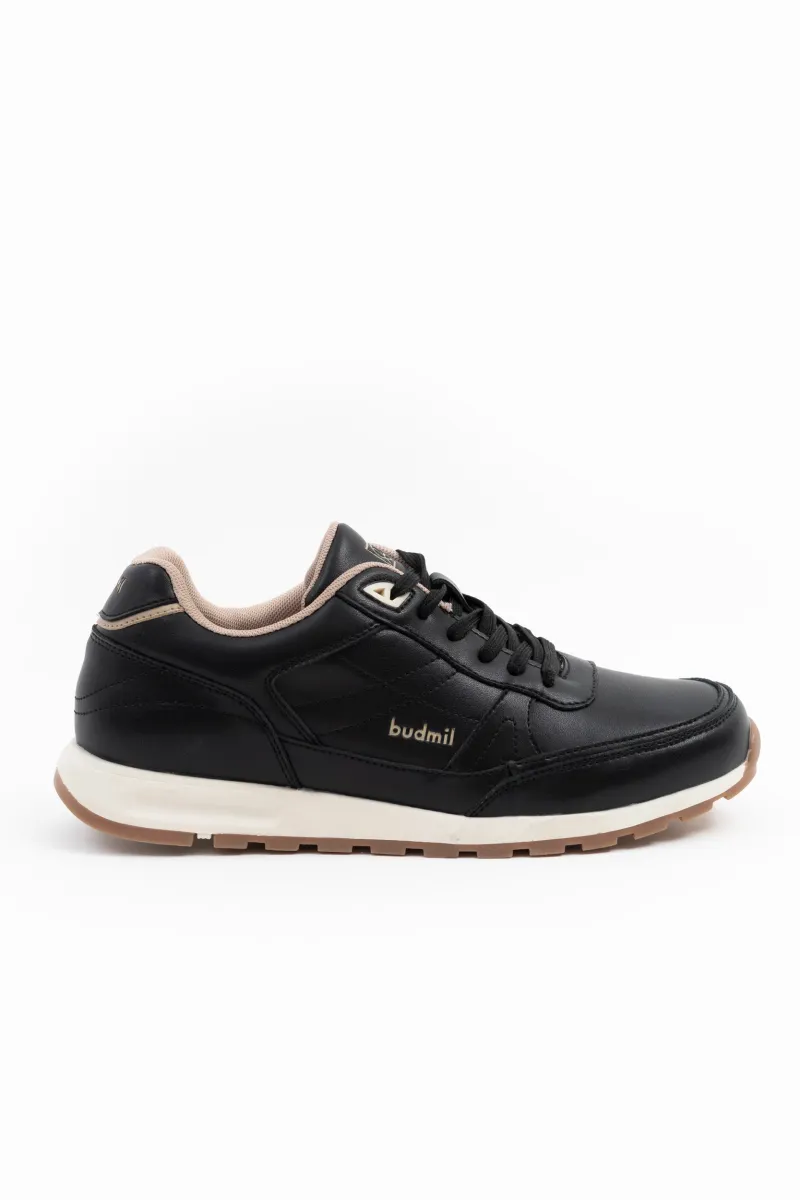 BUDMIL bőr Sneaker Férfi 41 fekete 30030265-002251-4100