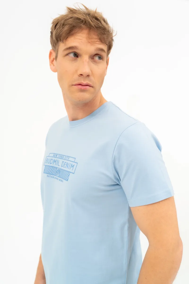BUDMIL modern fit póló Férfi L v.kék 20300443-003251-0499