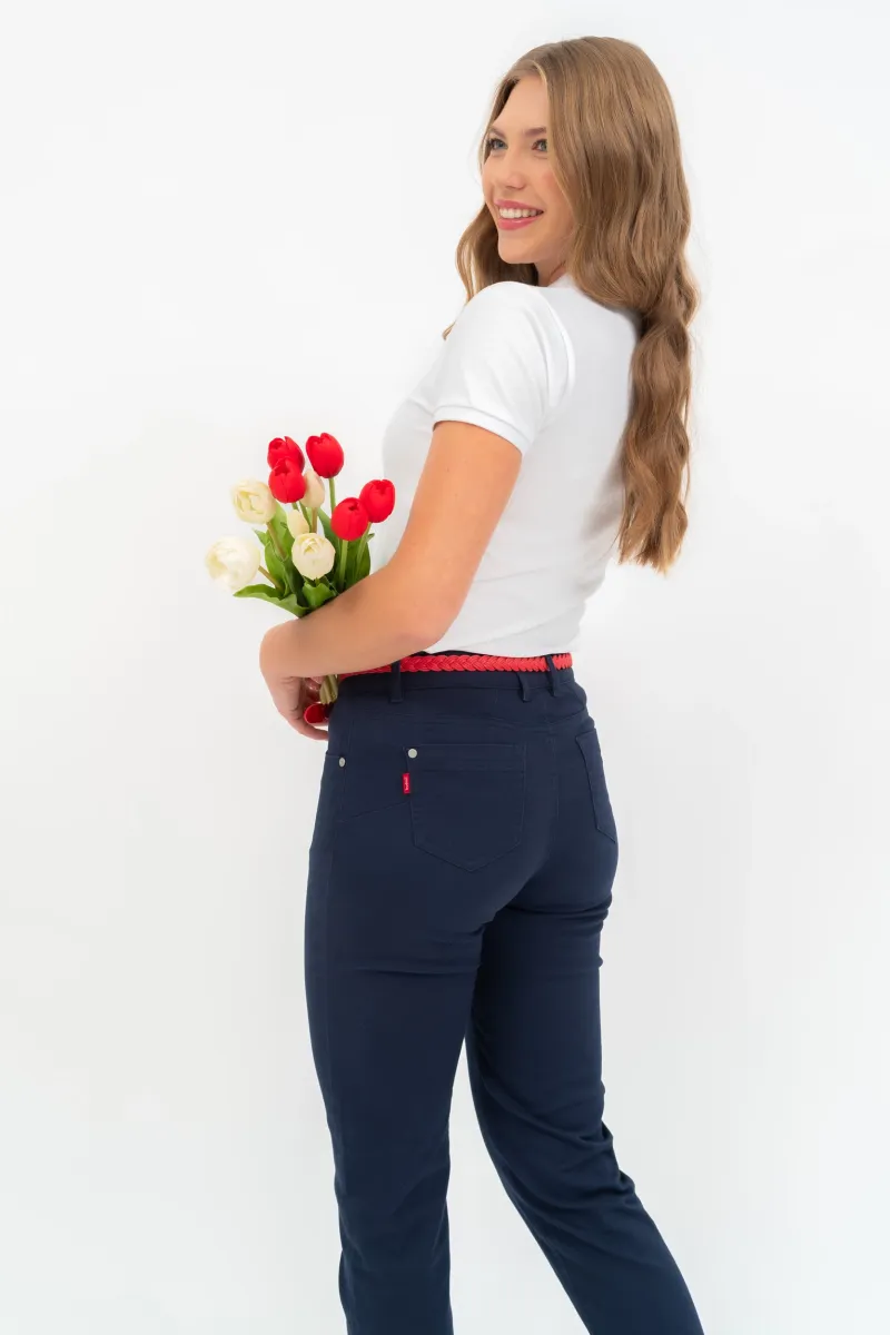 BUDMIL Push-up fazonú hosszúnadrág Női XXL s.kék 20630147-003251-0699