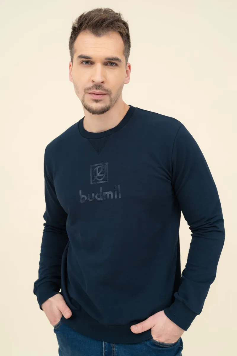 BUDMIL szabadidőfelső Férfi S s.kék 20220910-002242-0299
