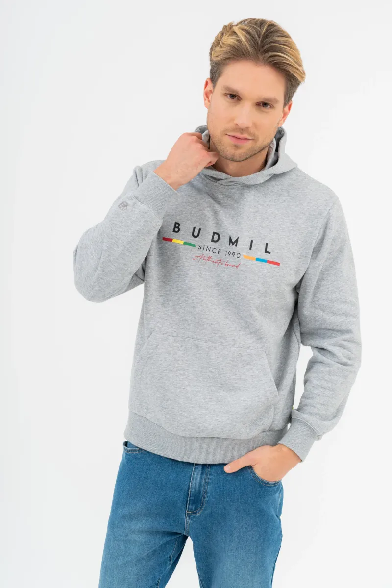 BUDMIL Szabadidőfelső Férfi XL szürke melanzs 20220904-001241-0599