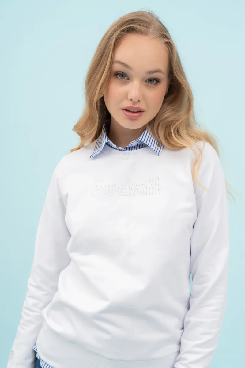 BUDMIL szabadidőfelső Női M fehér 20220906-001242-0399