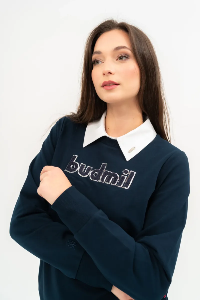 BUDMIL Szabadidőfelső Női XS s.kék 20220915-003251-0199