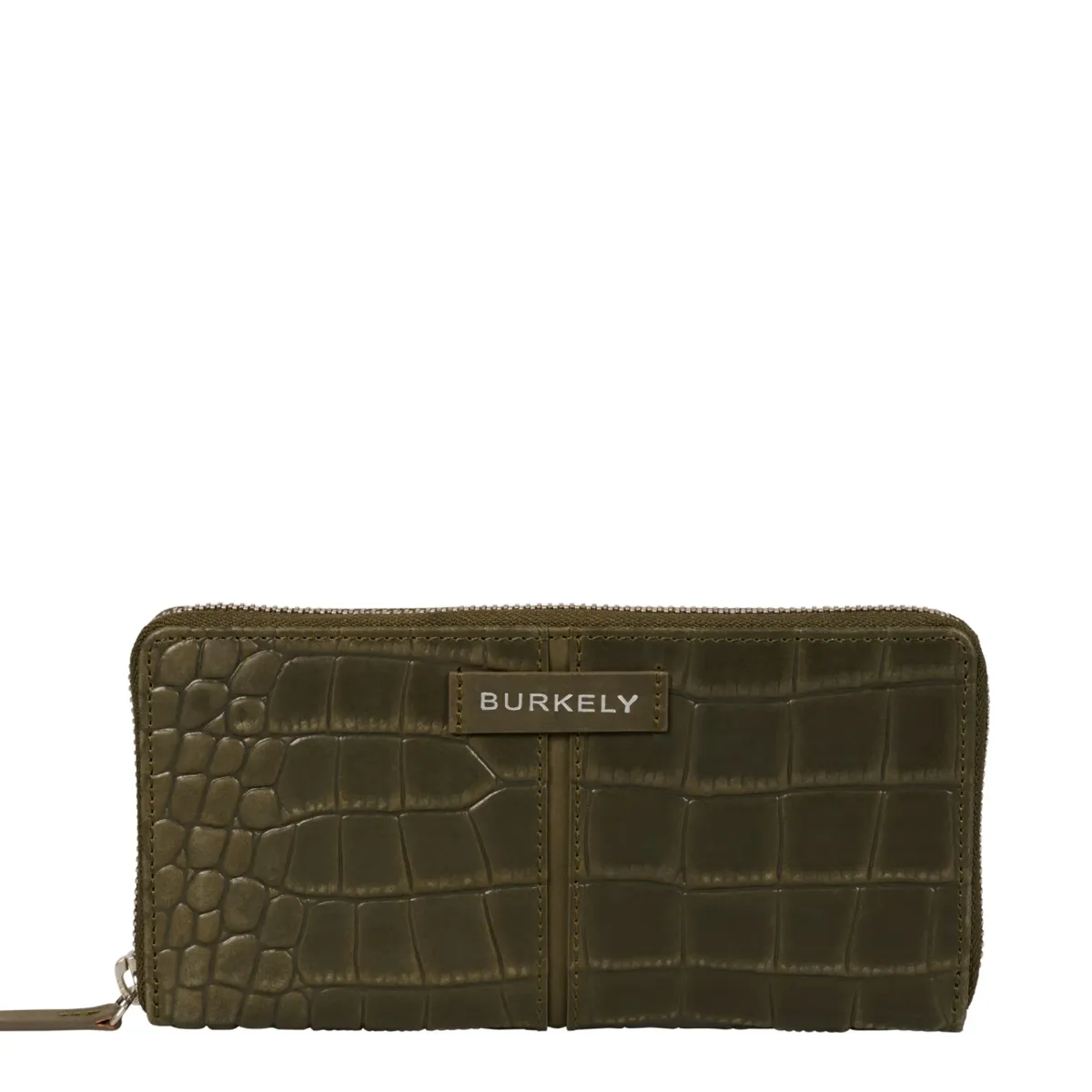 BURKELY Cool Colbie Large Zip Around Wallet zöld