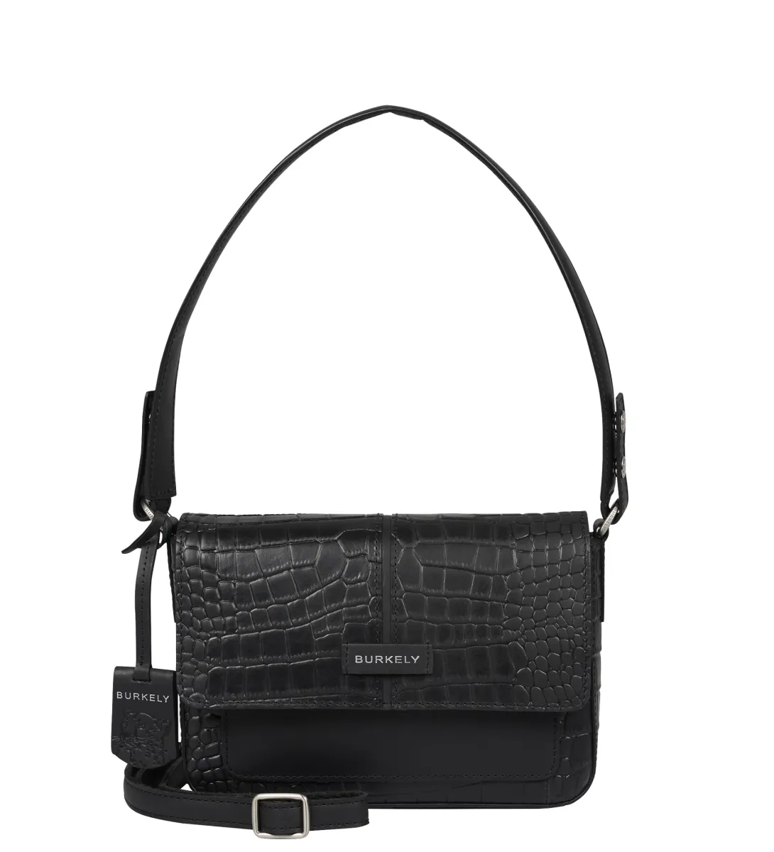 BURKELY Cool Colbie Shoulder Satchel fekete