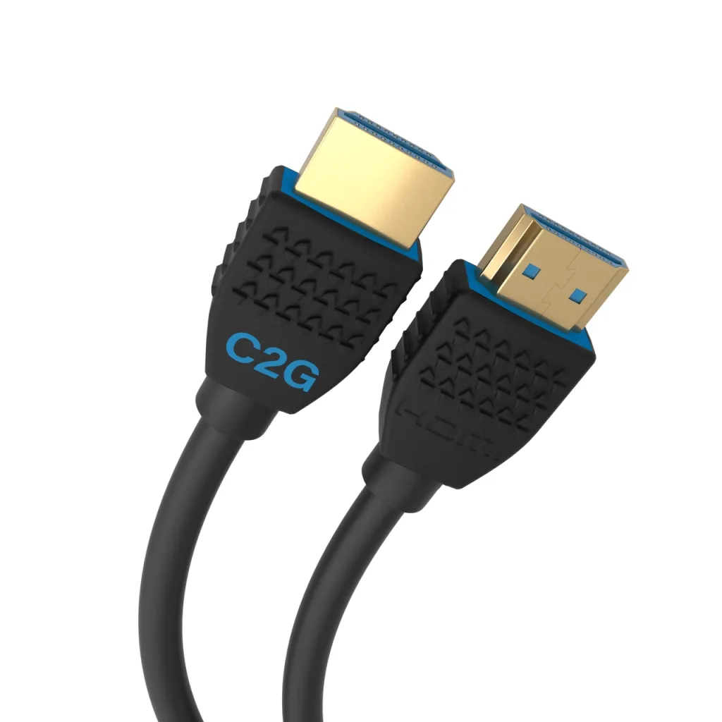 C2G HDMI 2.0 Összekötő Fekete 30cm 10373