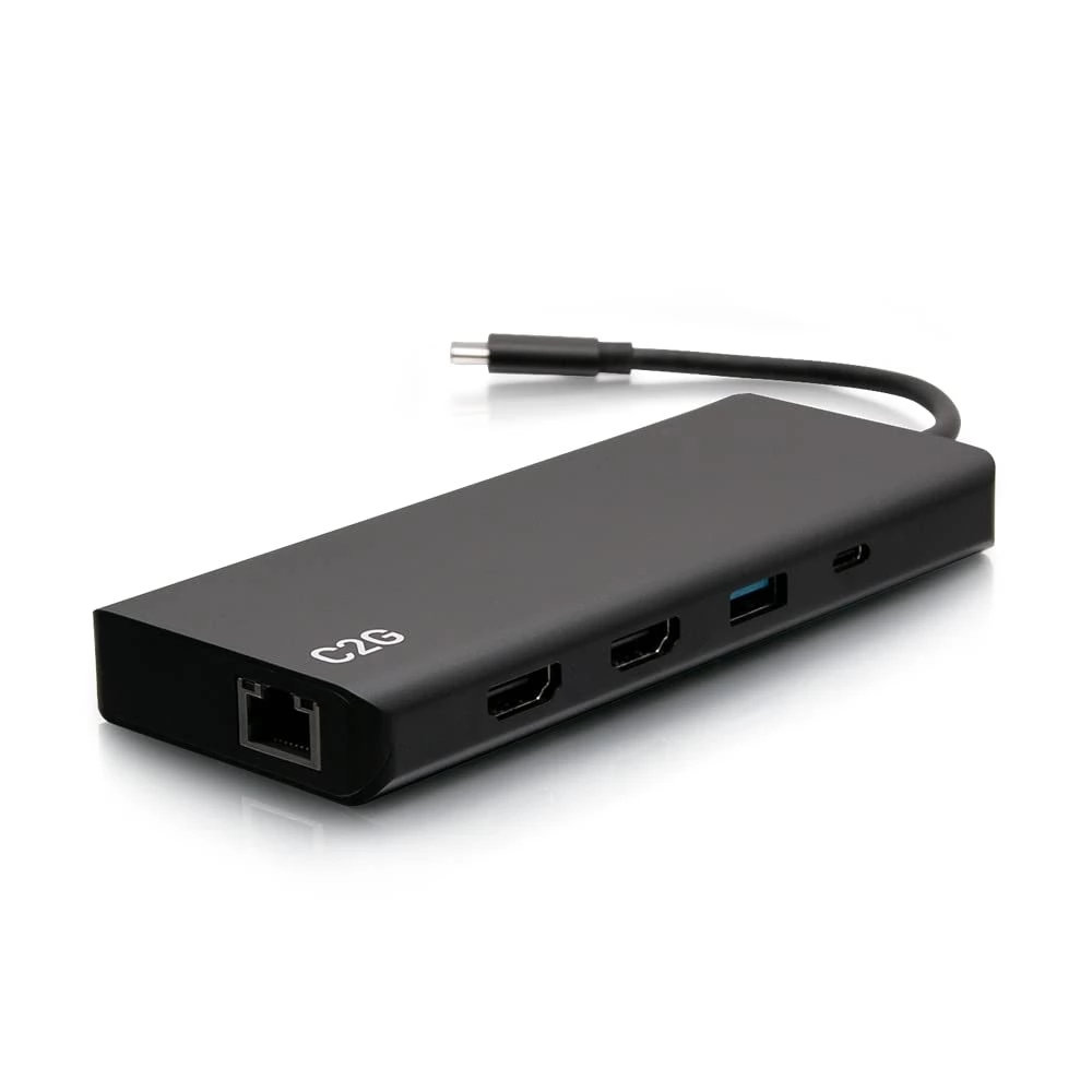 C2G USB-C 9-in-1 Dual Display Docking Station