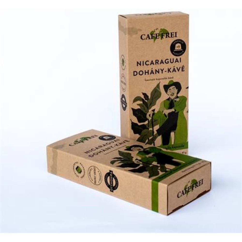 CAFE FREI Kávékapszula 9 db "Nicaraguai dohány"
