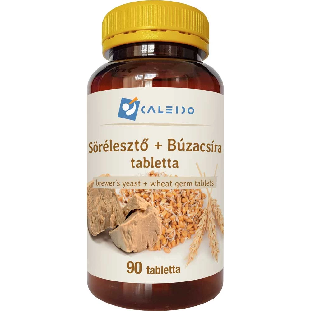 Caleido sörélesztő+búzacsíra tabletta 90 db