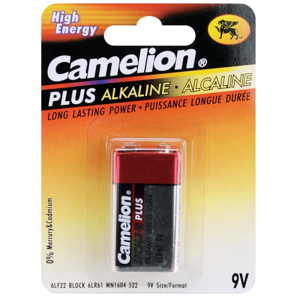 CAMELION Plus Alkaline 9 voltos elem 1db