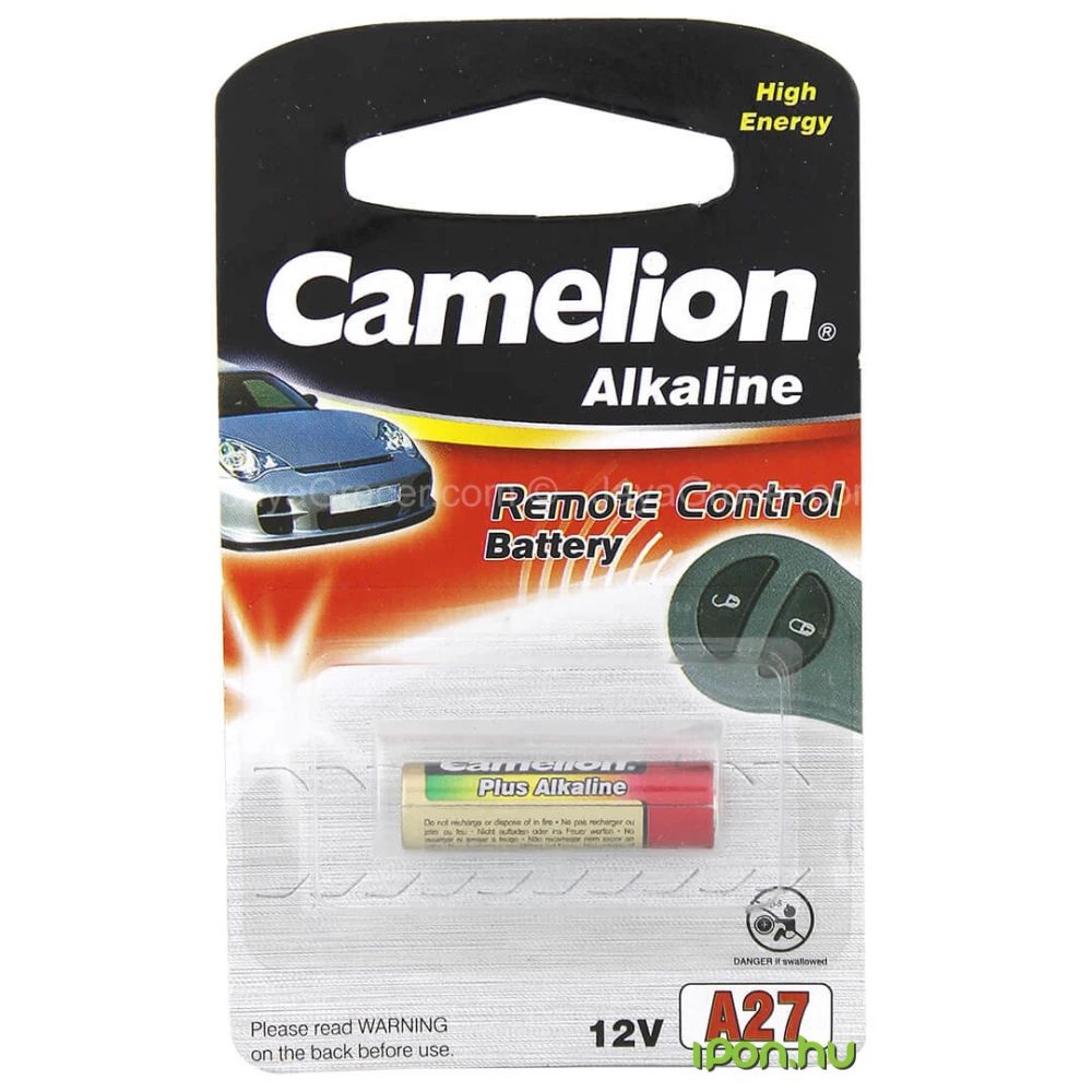 CAMELION Plus Alkaline A27 elem 1db
