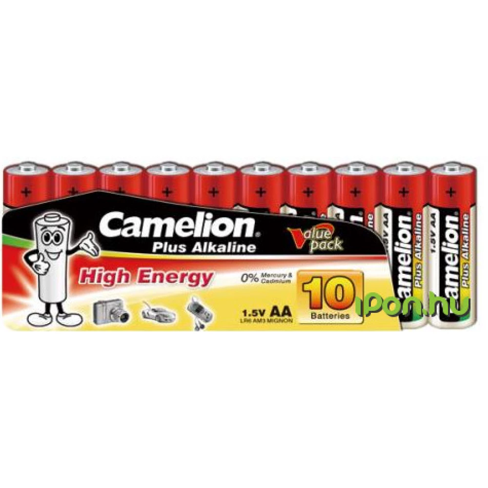 CAMELION Plus Alkaline ceruza elem (AA) 10db