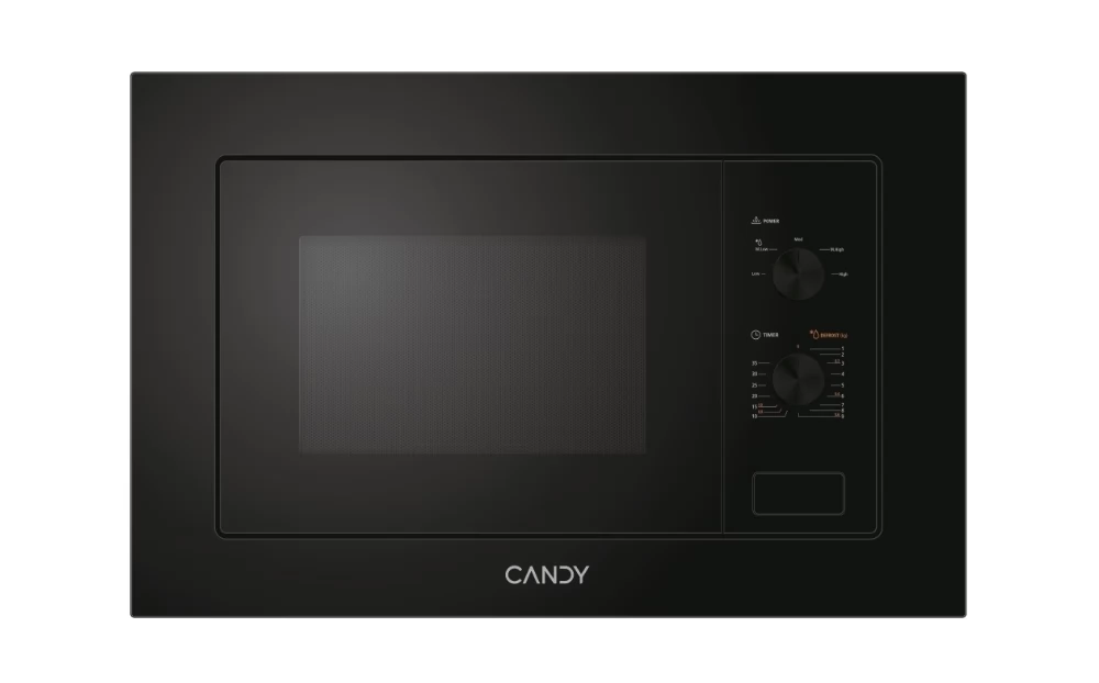 CANDY CA38FMW8NB Wave 600 Mikrohullámú sütő 1000W 17L Fekete