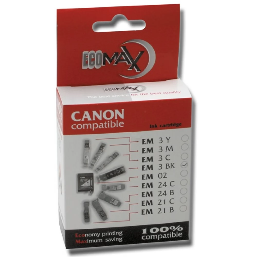 CANON BCI-3BK (Ecomax) (utángyártott)