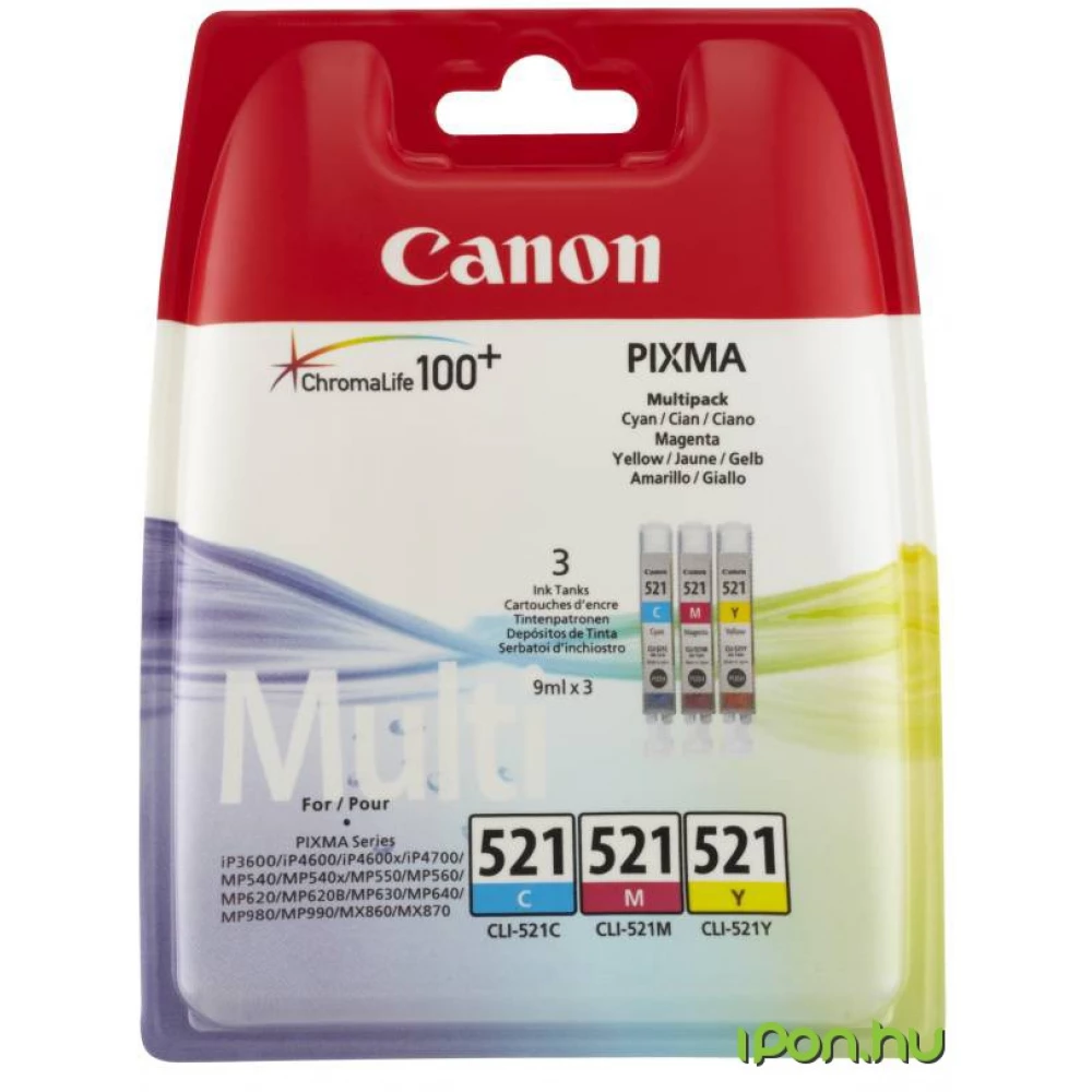 CANON CLI-521CMY Multi EREDETI