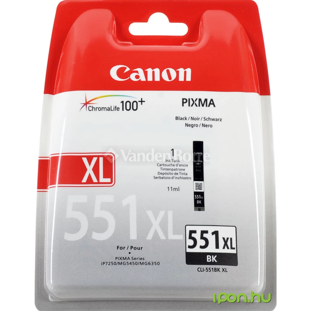 CANON CLI-551BK XL EREDETI