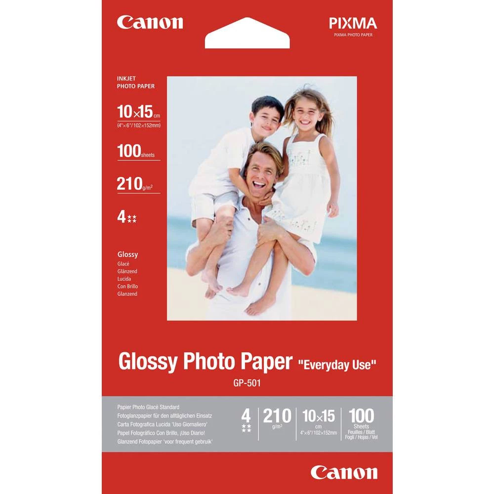 CANON GP-501 fényes fotópapír 10cm x 15cm (100 lap)