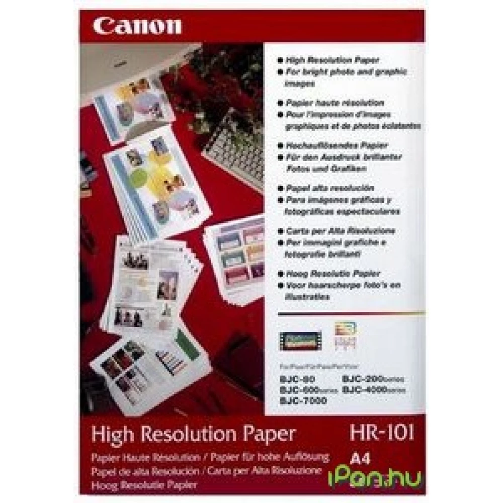 CANON HR-101 High Resolution Papír A4 (50 lap)