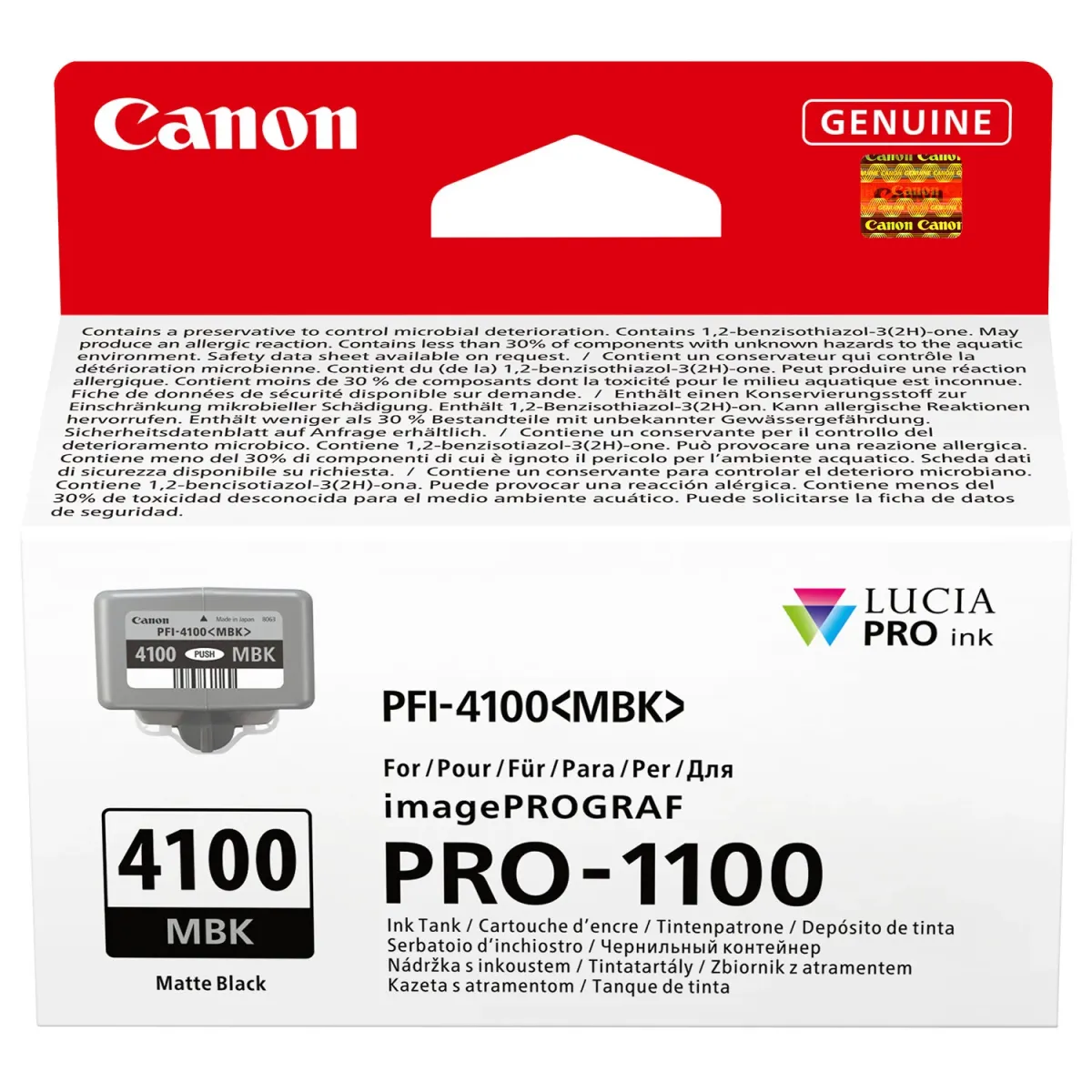 CANON PFI-4100MBK EREDETI
